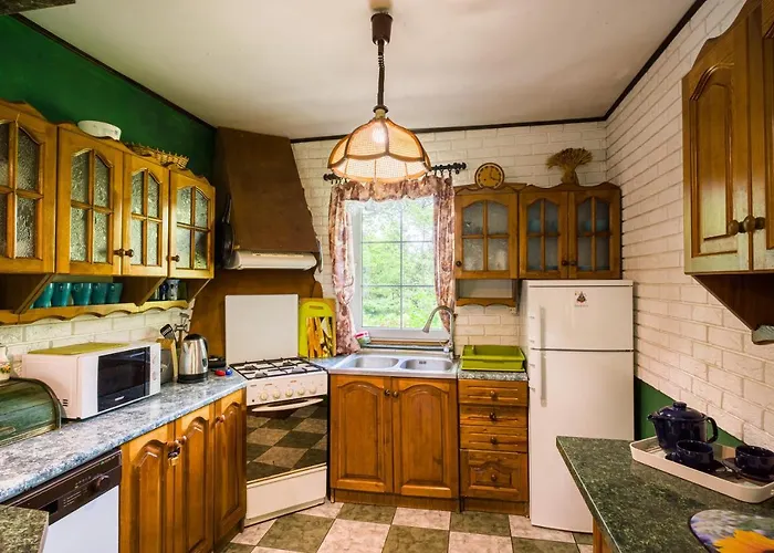 Lesny Dworek Feriegård Darłowo